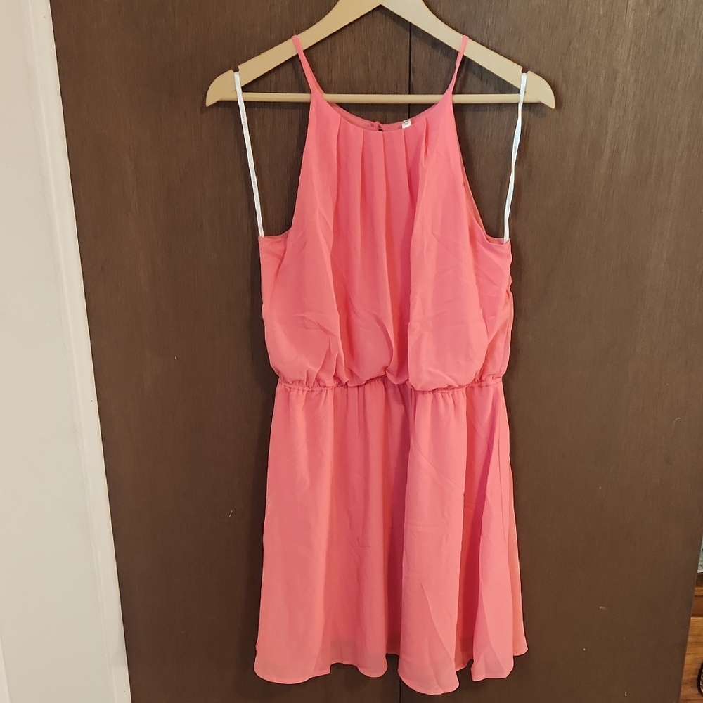 🍀DNA Couture Vibrant Pink Dress